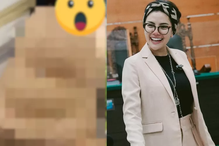 Caranya salah? Gemesnya Nyai lihat adegan syur mirip Rebecca Klopper dan sindir itunya: Punya gue lucu