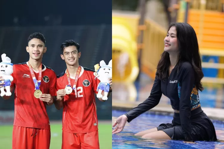 Cieee! Marselino Ferdinan dan Pratama Arhan ditaksir sama gadis cantik Kamboja