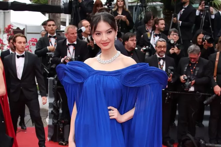 Raline Shah tampil memukau pakai gaun rancangan desainer lokal hingga mancanegara di Cannes Film Festival 2023