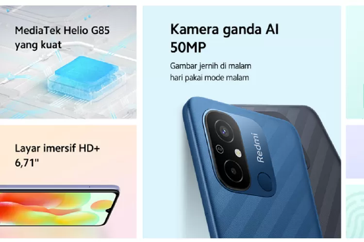 Cuma Rp1 Jutaan, Begini Spesifikasi Redmi 12C Ulasan David Gadgetin, Jawara Fitur Komplit?