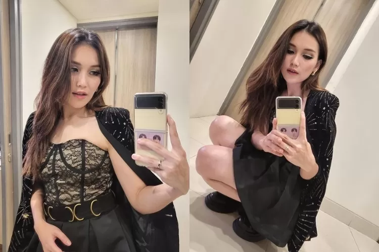 Langsung diserbu warga! Ayu Ting Ting gelar bazar baju bekas murah, hingga ketagihan lakukan ini