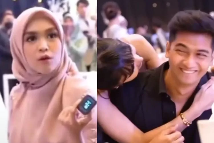 Padahal cuma hitungan sekian detik, Lucinta Luna giniin Teuku Ryan saat Ria Ricis lengah, netizen: Muka nikmat