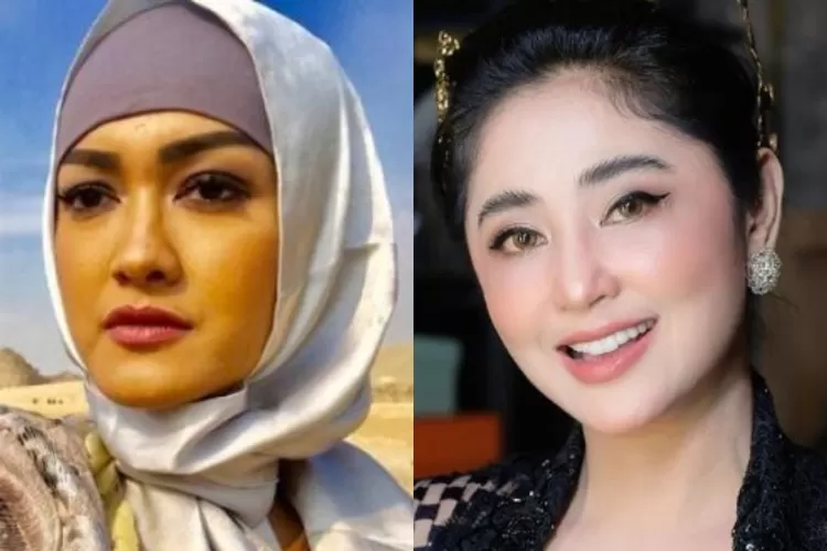 Pernah jotos-jotosan, ternyata ini pesan haru Julia Perez buat Dewi Perssik sebelum meninggal dunia