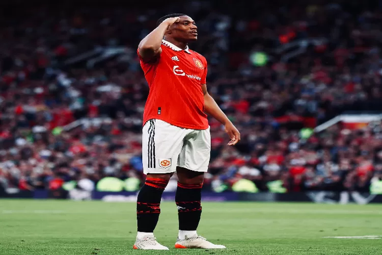 Jelang final Piala FA melawan Man City, Anthony Martial terpaksa absen karena alami cedera harmstring