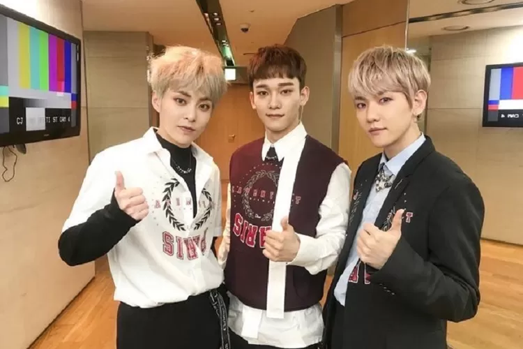 Baekhyun, Xiumin dan Chen bakal ninggalin EXO? Beredar rumor selisih dengan agensi terkait hal ini