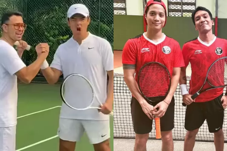 Siap balas kekalahan sebelumnya, Desta gandeng Dikta untuk tantang Raffi Ahmad di Lagi-lagi Tenis