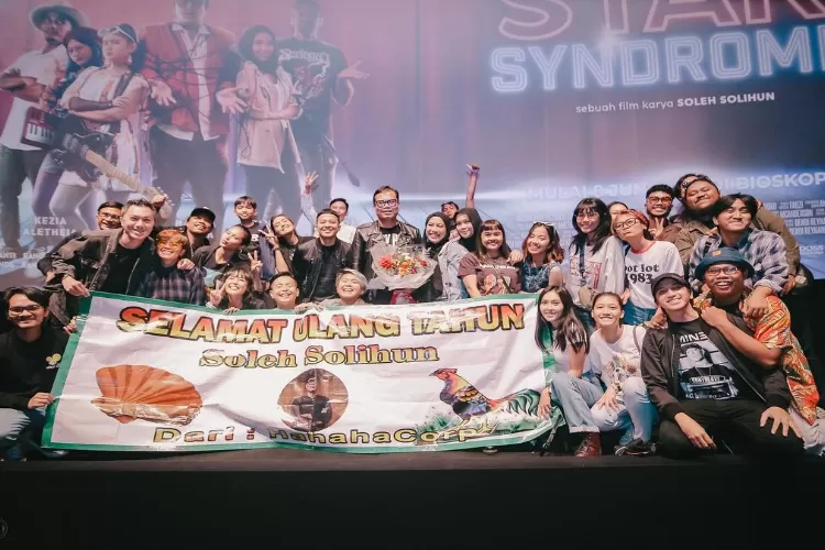 Star Syndrome debut film Soleh Solihun, dirilis di hari ulang tahunnya, pesta HUT dengan sewa Epicentrum Walk