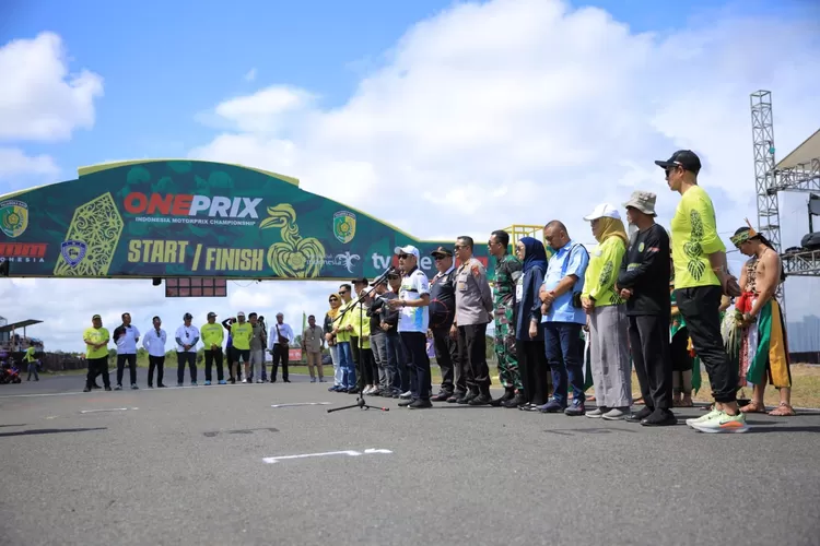 Antusiasme masyarakat Palangka Raya terhadap OnePrix tinggi, Sirkuit Subaru penuh