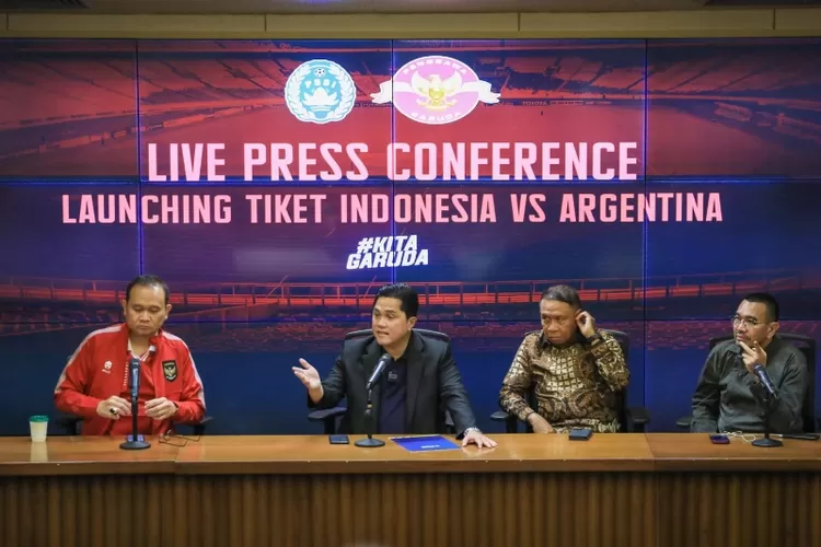 Gila! Tiket pertandingan Timnas Indonesia vs Argentina sold out dalam waktu 12 menit saja