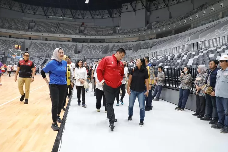 Menpora dan PP Perbasi ditanjau IMS, Dito Ariotedjo: Sudah siap sebagai venue FIBA World Cup 2023