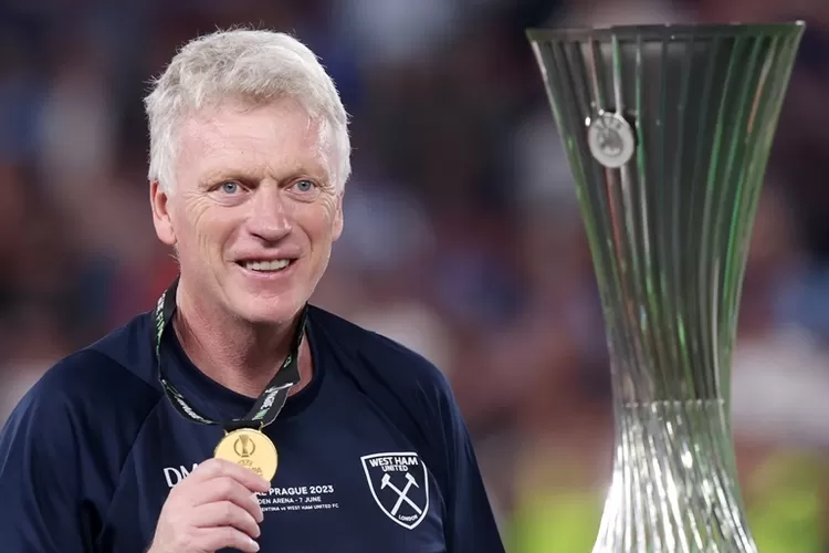 Reaksi David Moyes usai West Ham juara Liga Konferensi Eropa 2022-2023