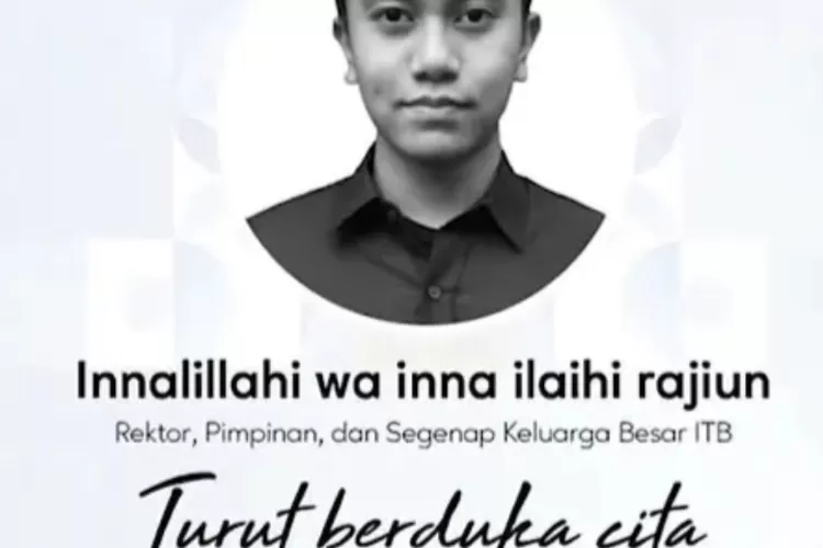 ITB Investigasi Kasus Kematian Mahasiswa FTMD Meninggal saat Uji Coba Pesawat