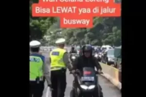 Viral Polisi Sengaja Loloskan Pengendara TNI saat Razia, Netizen Nyindir di Sosmed