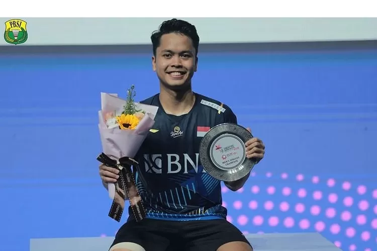 Bikin melongo, segini penghasilan Anthony Ginting usai jadi juara Singapore Open 2023