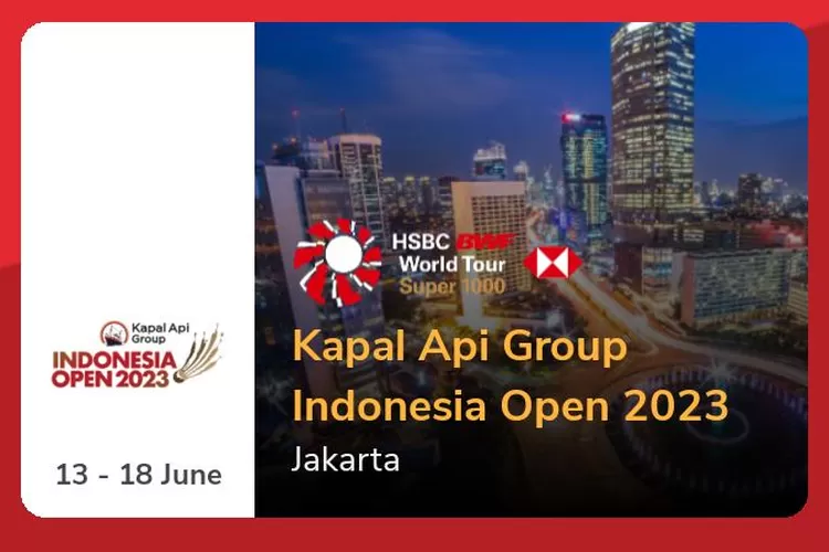 Pantas pemain top dunia pada rebutan? Menggiurkan, juara Indonesia Open 2023 akan raup hingga Rp1,3 miliar!