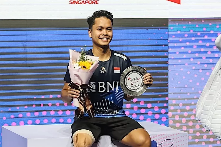 Sukses di olahraga bulutangkis, ternyata sosok ini yang menjadi inspirasi Anthony Ginting