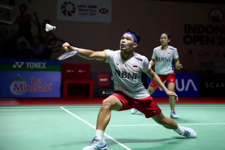 Indonesia Open 2023: Rangking dunia berbicara, Rinov Rivaldy/Phita Haningtyas tunduk ditangan wakil Jepang