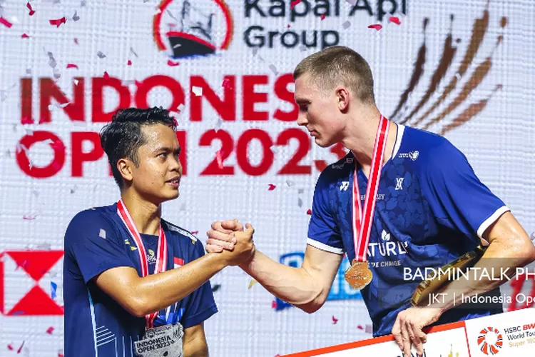 Segini hadiah uang yang didapat Ginting setelah menjadi Runner Up di Kapal Api Group Indonesia Open 2023