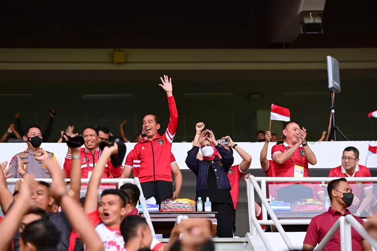 Presiden Joko Widodo bakal hadir langsung ke SUGBK nonton Timnas Indonesia vs Argentina