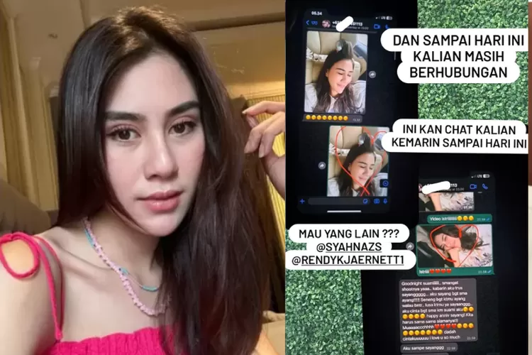 Sampai panggil suami istri, begini isi chat perselingkuhan Syahnaz dan Rendy Kjaernett