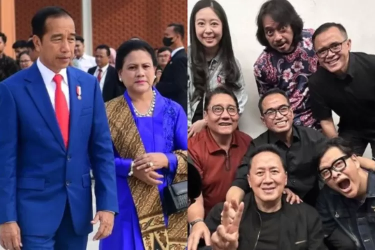 Enjoy abis! Jokowi dan Iriana kepergok asyik goyang dan nyanyi saat nonton konser Gigi, Armand Maulana: Sah!