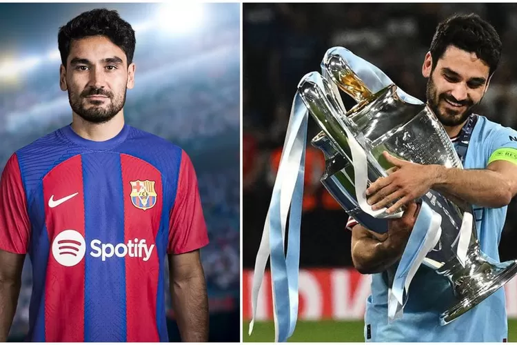 Here We Go! Ilkay Gundogan, gelandang Jerman yang bantu Man City raih treble winners setuju ke Blaugrana