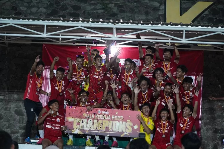 Persija Muda tampil sebagai juara Piala Persija Series #1 2023