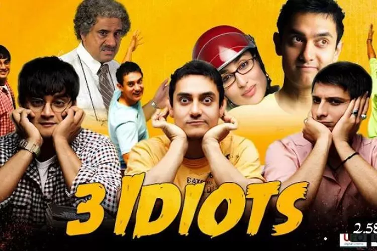 Simak sinopsis 3 Idiots, film India yang sangat cocok ditonton mahasiswa agar tau makna kuliah