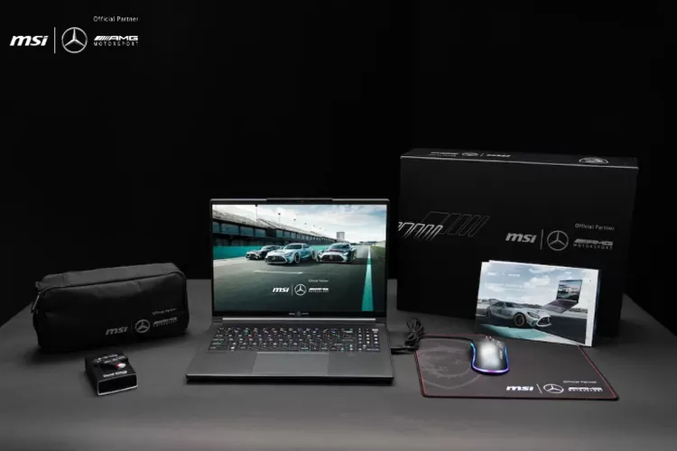 Laptop MSI yang Dikembangkan Pakai Unsur Mobil Mercedes Benz, Harga Bikin Kaum Mendang Mending Minggir