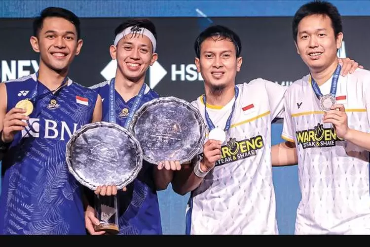 Daftar juara BWF World Tour 2023, Fajar Alfian - Rian Ardianto jadi Ganda Putra tersukses