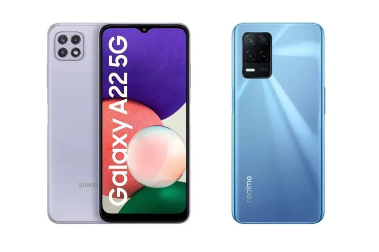 Ingin mencari HP Android 5G? Mari Kulik Lebih Dalam tentang Samsung Galaxy A22 dan Realme 8