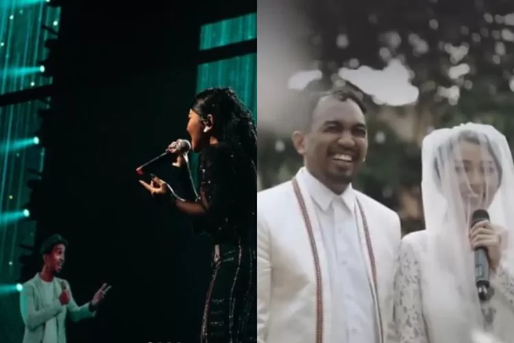 Mewek! 'Duet' bareng Glenn Fredly lewat teknologi hologram, Mutia Ayu ungkap pesan menyentuh hati ini: Bebeh..