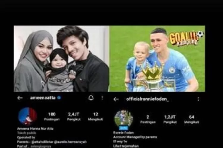 Anak Atta Halilintar dibanding-bandingkan dengan anak bintang Manchester City