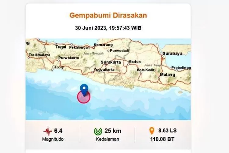 Gempa Yogyakarta Memicu Kaca-kaca dan Tembok Bergetar Hebat Bikin Panik Masyarakat