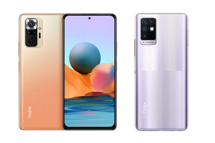 Adu Tangkas Infinix Note 10 dan Xiaomi Redmi Note 10: Sama-sama Memiliki Baterai Berkapastias Besar