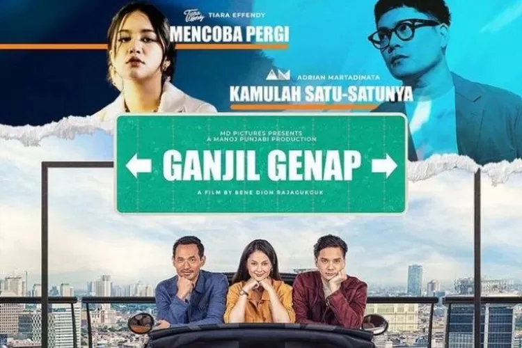 Lagu Mencoba Pergi dari Tiara Effendy jadi soundtrack film Ganjil Genap, liriknya begitu menyentuh hati