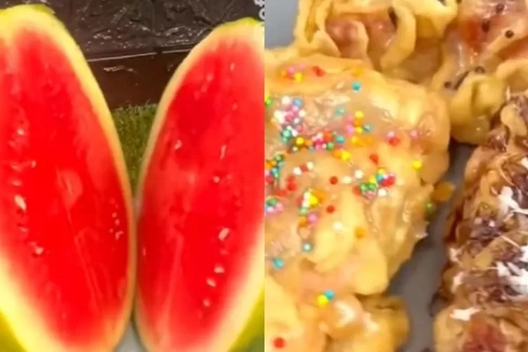 Video viral di TikTok kreasi unik semangka goreng, berikut sederet manfaat buah semangka bagi kesehatan tubuh