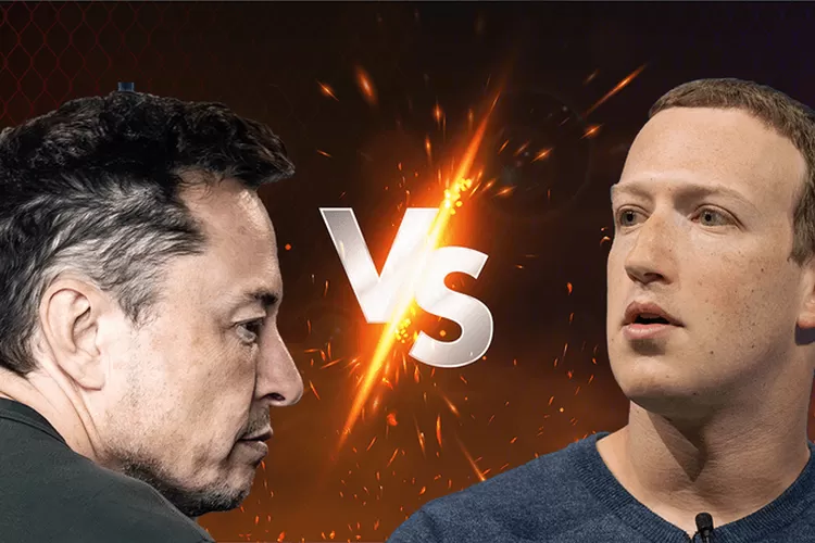 Elon Musk vs Mark Zuckerberg siap tanding di atas ring, simak kronologi perseteruan dua miliarder ini!