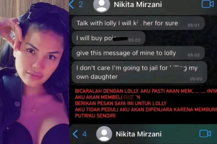 Masalah belum selesai, Nikita Mirzani ancam bunuh Lolly tak peduli masuk penjara, warganet: Buset...