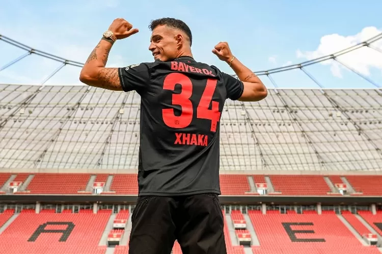 Rekam jejak Granit Xhaka, pemain anyar Bayer Leverkusen yang didatangkan dari Arsenal