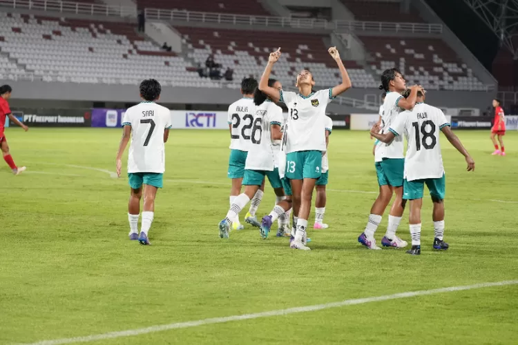 Hujan gol di pertandingan kedua AFF U-19 Women’s Championship 2023 antara Indonesia vs Laos, tetap di puncak!