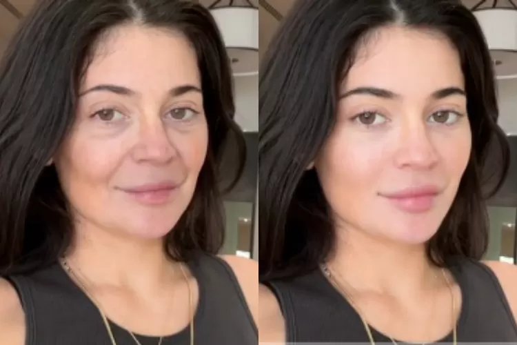 Tampil menua dengan aging filter ala Kylie Jenner di TikTok,  warganet Indonesia beri pujian