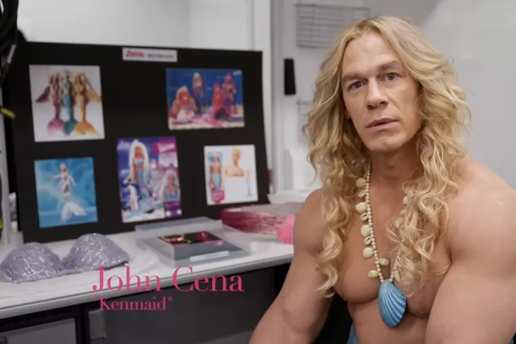 Perankan Kenmaid di Barbie live-action, mantan juara WWE John Cena tampil menggemaskan: Saya terpesona...