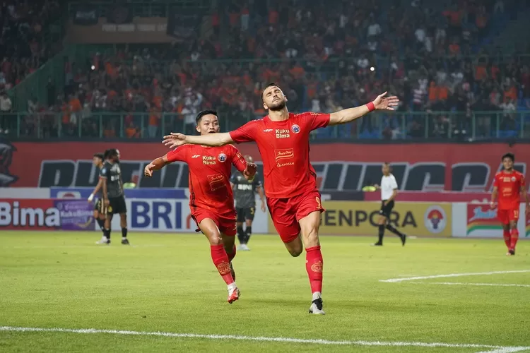 Rekor! Marko Simic cetak gol ke-100 untuk Persija Jakarta: Saya senang, akhirnya saya kembali....