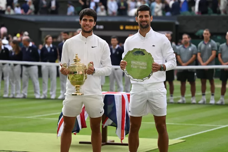 Hentikan dominasi Novak Djokovic, Carlos Alcaraz juarai Wimbledon 2023