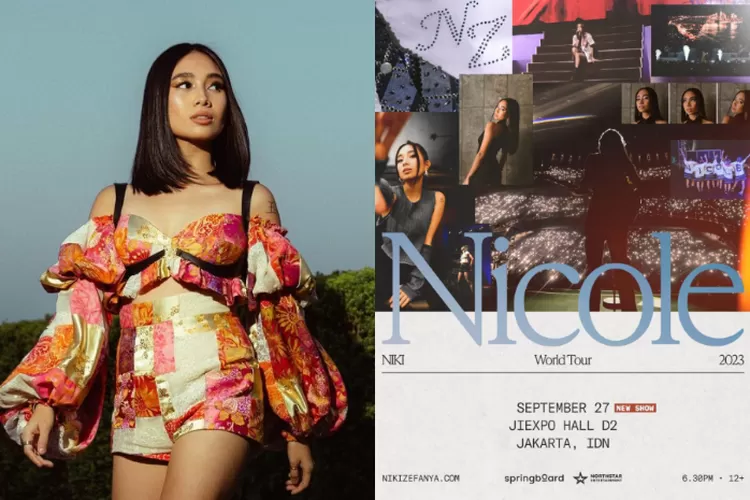 Sesuai permintaan fans, Niki Zefanya tambahkan jadwal konser Nicole World Tour 2023 di Jakarta