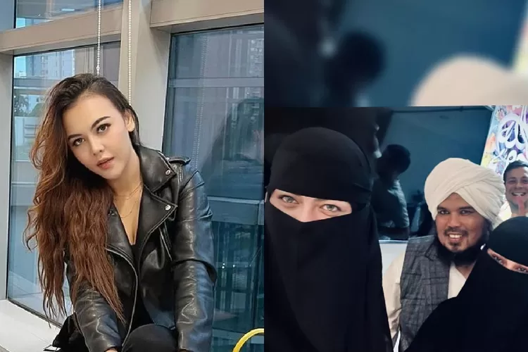 Didampingi Ustaz Derry Sulaiman, Ratu Rizky Nabila tampil bercadar, netizen ungkap keraguan: Masih pakai jeans