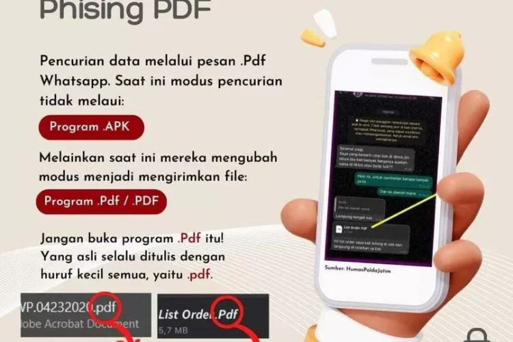 Modus Penipu Berkedok APK Sudah Tak Mempan, Kini Muncul Penipu File PDF Sedot Rekening