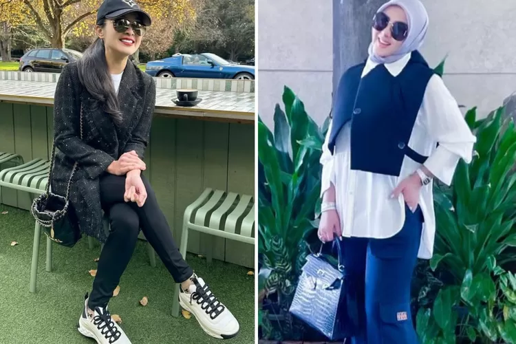 Adu gaya liburan Sandra Dewi dan Syahrini, eks artis Jakarta yang sama-sama dihalalkan pengusaha, keren mana?