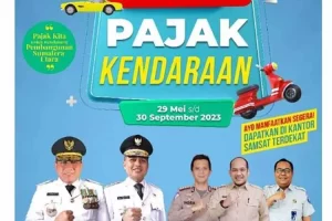 Ayo Buruan! Pemutihan Pajak Kendaraan Bermotor di Sumatera Utara Sampai 30 September 2023